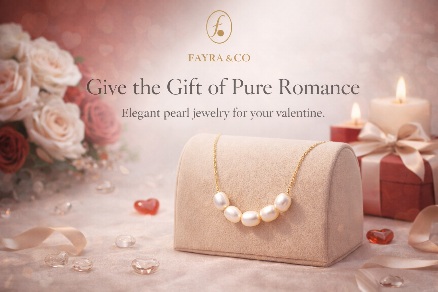 Signature pearl necklace in gold vermeil